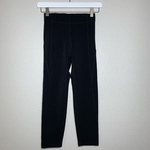 IVY PARK cropped black leggings